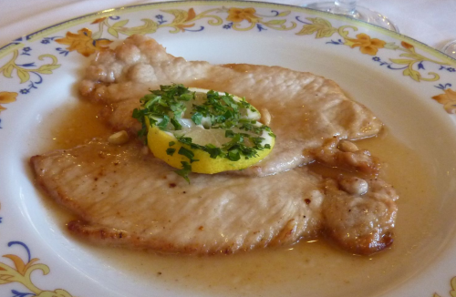 Vitello al limone di Petronilla